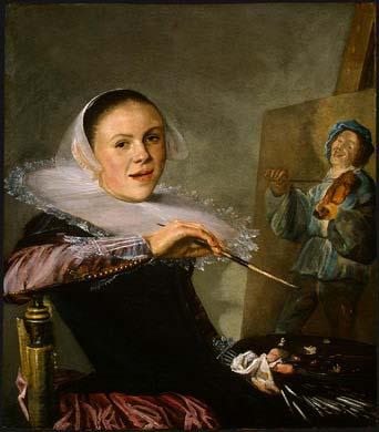 Judith leyster Judith Leyster self portrait